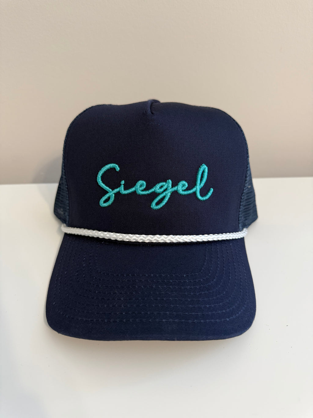 3D Embroidered Customizable Rope Trucker Cap