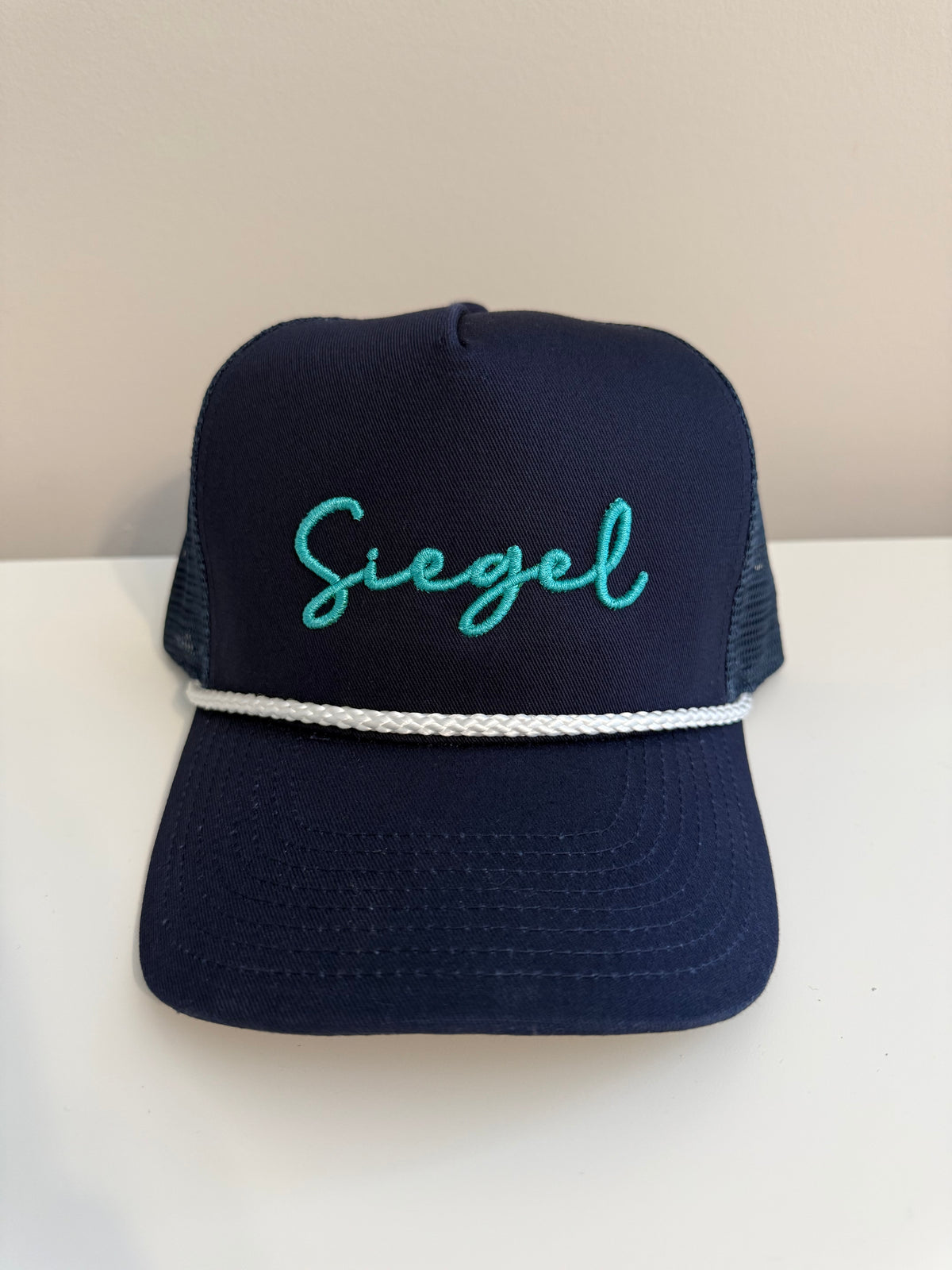 3D Embroidered Customizable Rope Trucker Cap