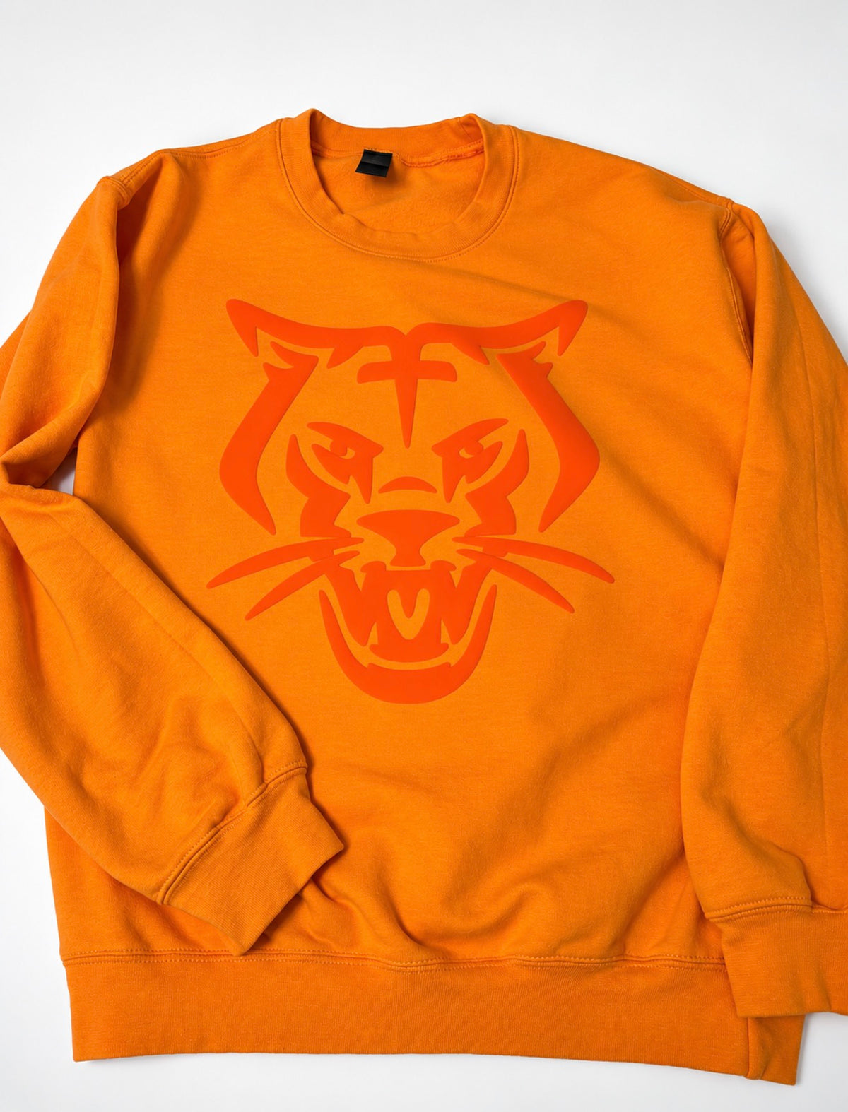 Puff Cougar Head Sweatshirt