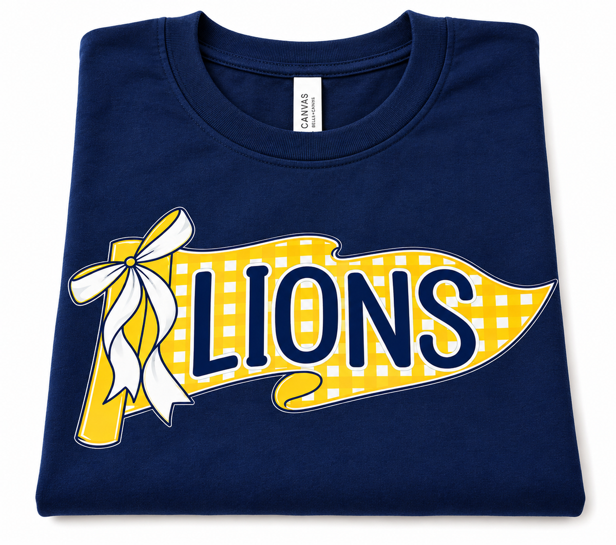 Customizable Pennant Flag Shirt – Comfort Colors T-Shirt