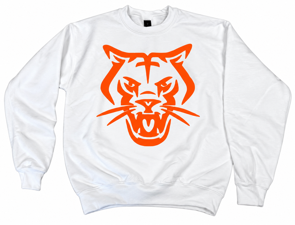 Puff Cougar Head Sweatshirt