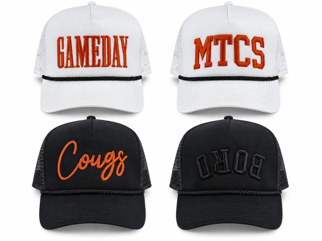3D Embroidered Customizable Rope Trucker Cap